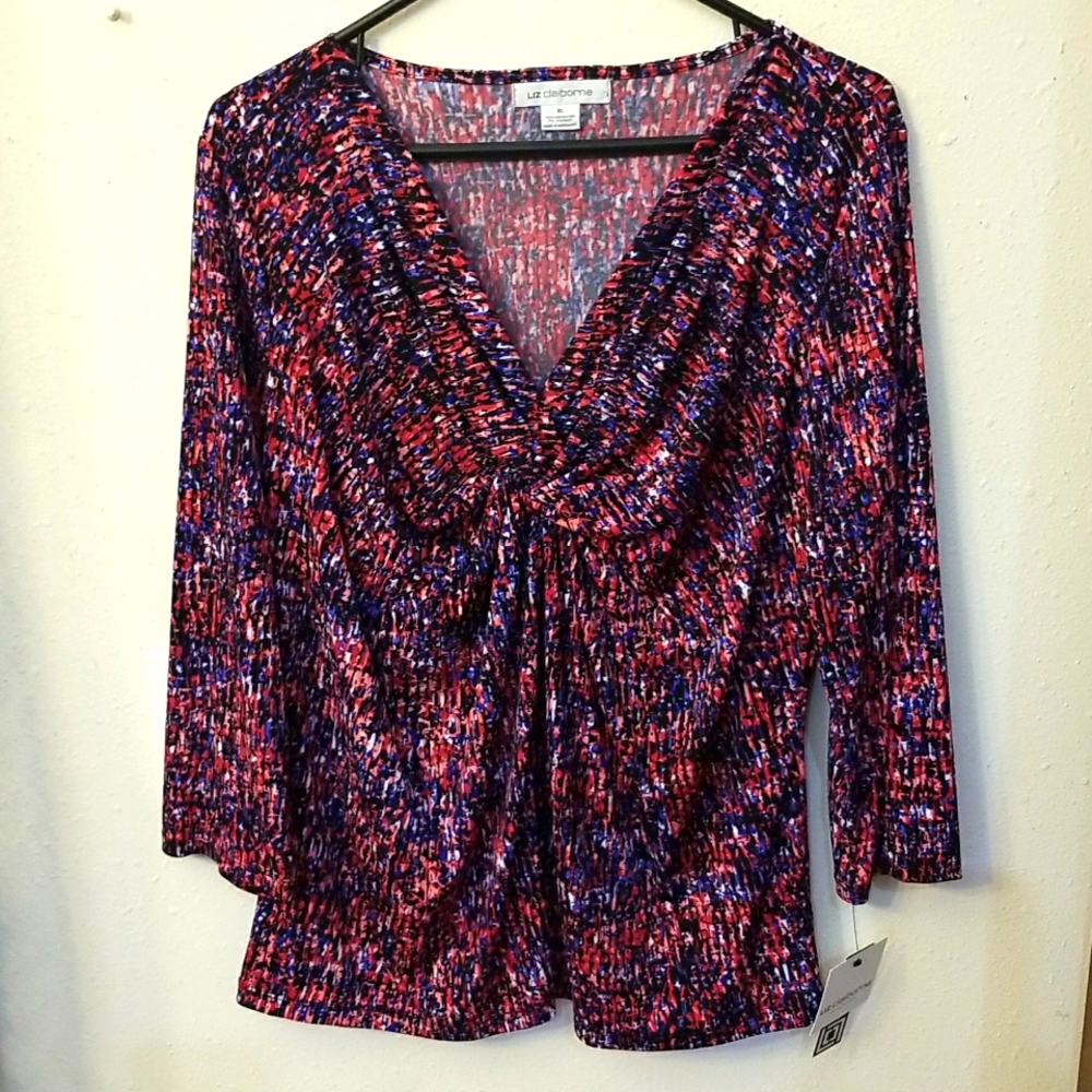 NWT Liz Clayborne Top sz XL